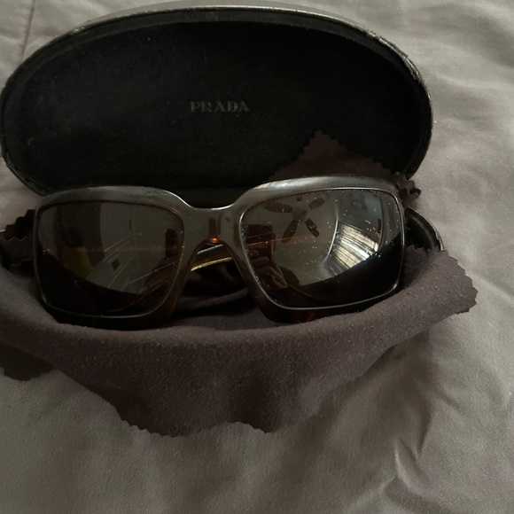 Prada Tortoise Sunglasses